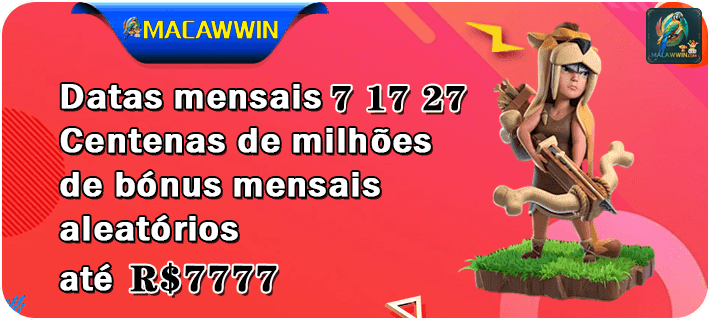 macawwinlegal — bloco visual com odds ao vivo e mercados,